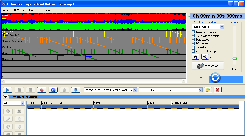 Audioplayer (zusammengeschoben, s. unten)